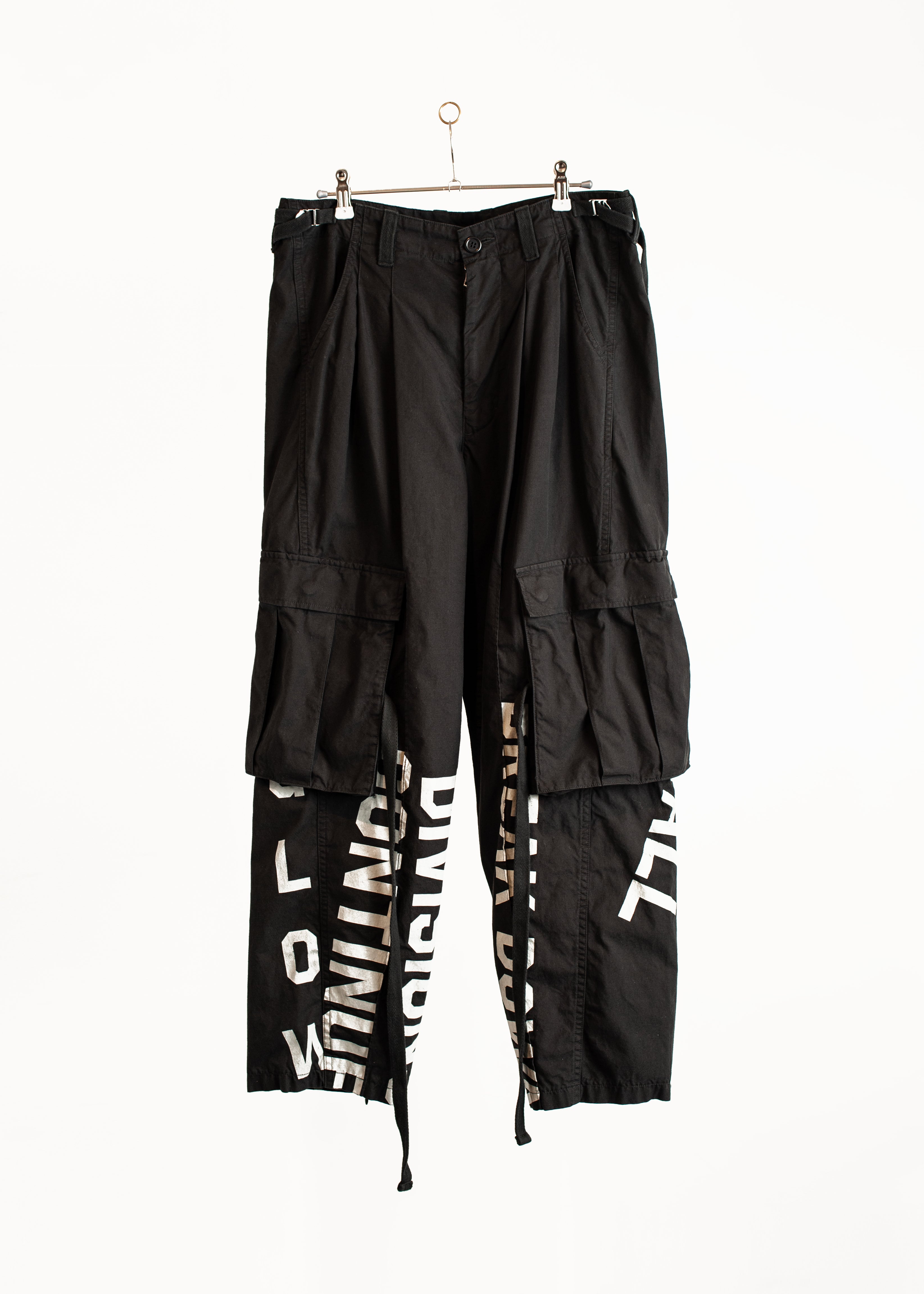 2024ss] SEVESKIG / Typographic Graffiti 6P Pants – utility-harajuku-jp