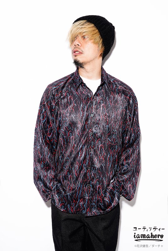 [新春SALE] [アイアムアヒーロー×utility] /「Blood vessels」shirt