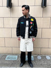 [22aw予約商品] shishumania × EFFECTEN / Embroidery stadium jacket (詰込ver)