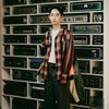 [2024 AW] EFFECTEN / Stripe Switching Check Shirts