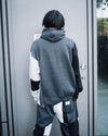 [2024新春limited]U-BY EFFECTEN(ユーバイ エフェクテン) ×muku by SAICA docking half zip hoodie<L>