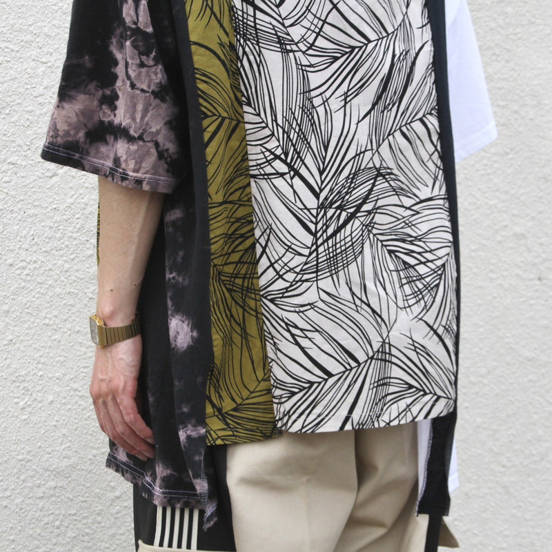 [2024 GW limited]U-BY EFFECTEN(ユーバイ エフェクテン) ×muku by SAICA docking s/s shirts type1