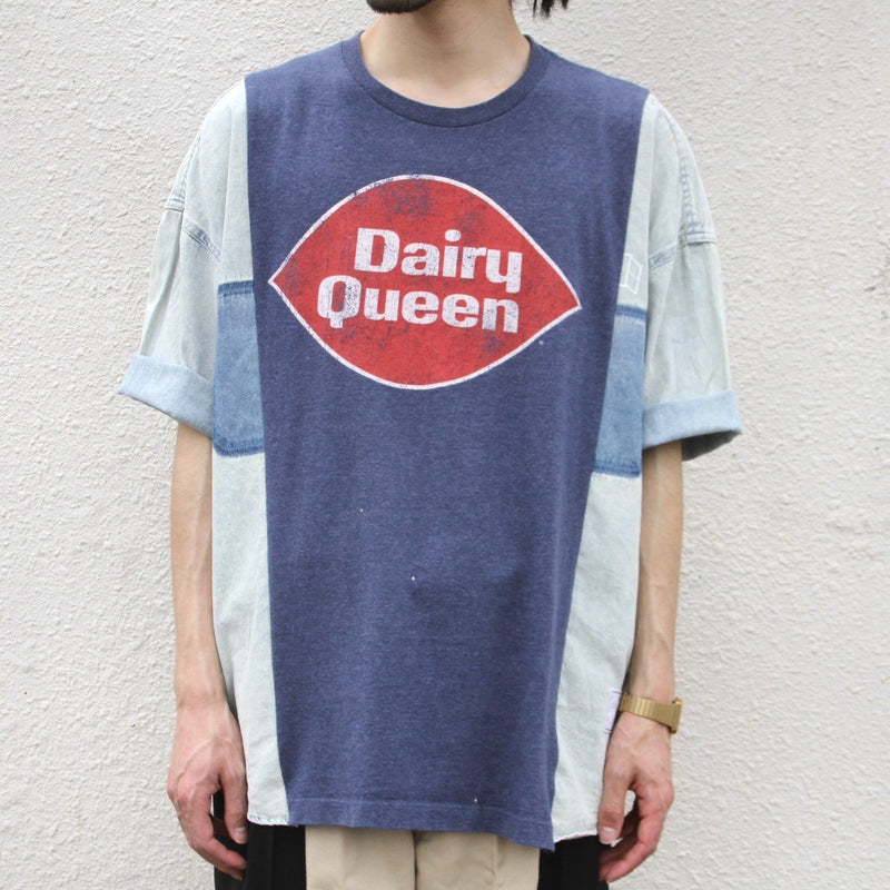 [2024 GW limited]U-BY EFFECTEN(ユーバイ エフェクテン) ×muku by SAICA docking s/s Tee type6