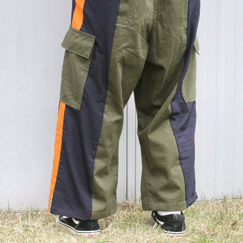 [2024 GW limited]U-BY EFFECTEN(ユーバイ エフェクテン) ×muku by SAICA docking track cargo pants type3