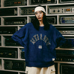 [2024 AW] EFFECTEN / Arch Logo Shaggy Knit