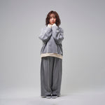 [2023aw] EFFECTEN / 13th Full Button Pullover Hoodie