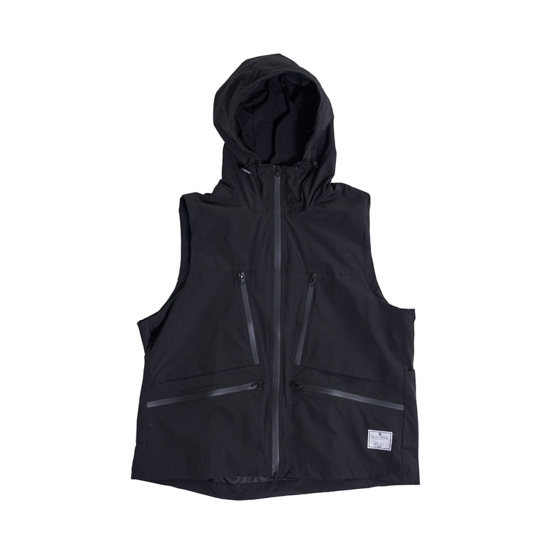 [2024Spring] EFFECTEN / Scrap logo hood vest