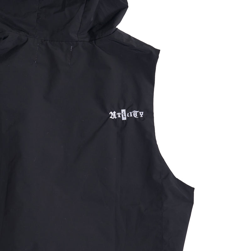 [2024Spring] EFFECTEN / Scrap logo hood vest