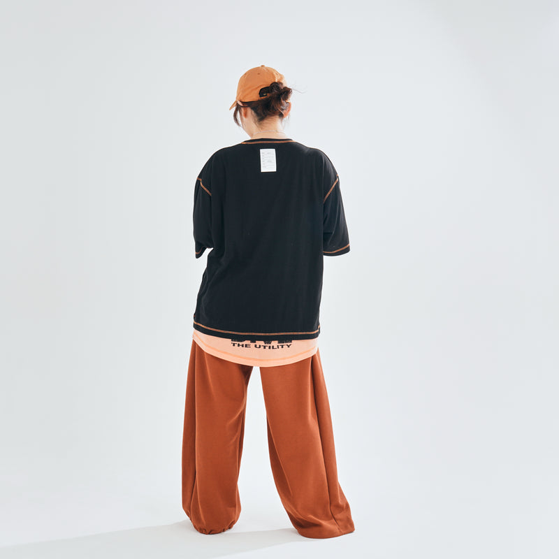 [2024 Summer] EFFECTEN / Center Seam Seed Stitch Pants