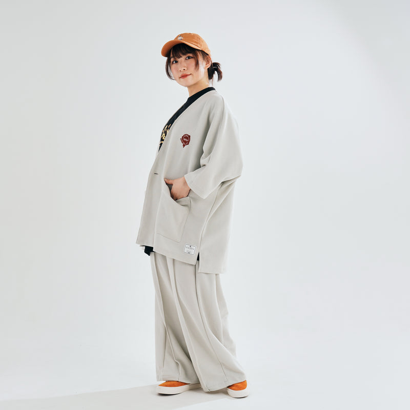 [2024 Summer] EFFECTEN / Center Seam Seed Stitch Pants