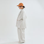 [2024 Summer] EFFECTEN / Center Seam Seed Stitch Pants