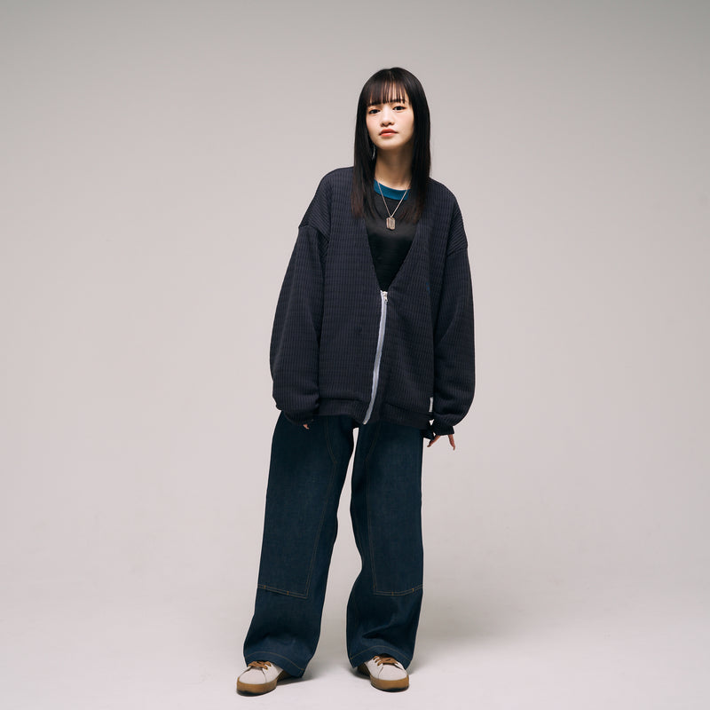 [2025 Spring] EFFECTEN / Front Zip Cardigan