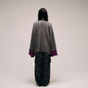 [2025 Spring] EFFECTEN / Volume Sleeve Slabknit Over Cardigan