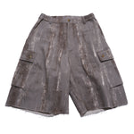 [2025 Spring] EFFECTEN / Twill Wide Cargo Short Pants