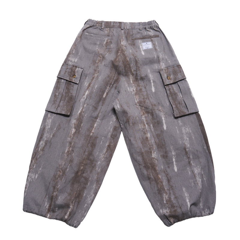 [2025 Spring] EFFECTEN / Twill Balloon Wide Cargo Pants