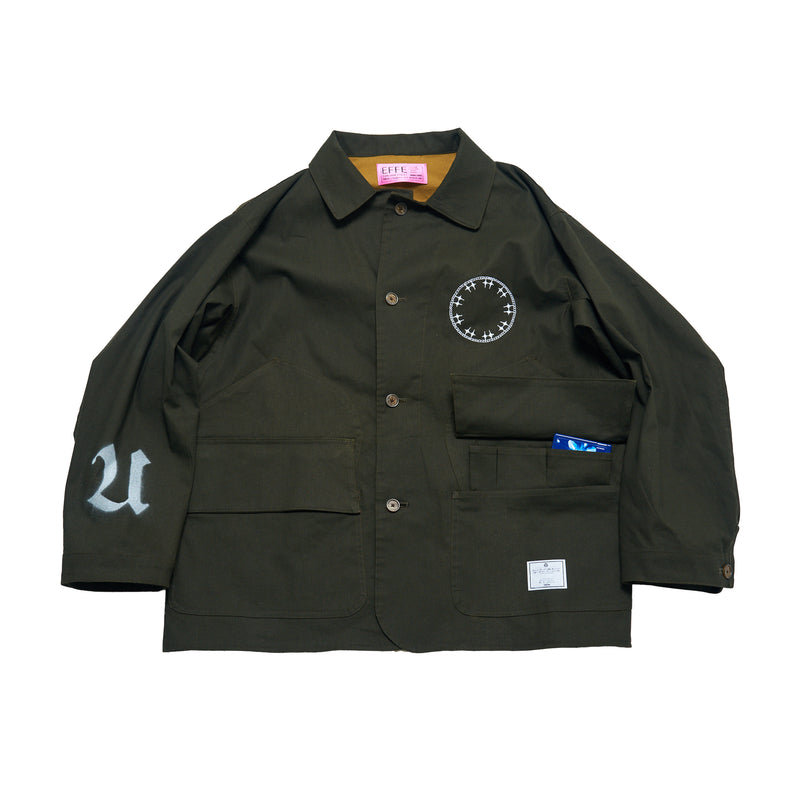 [2025 Spring] EFFECTEN / Utility Fatigue Jacket