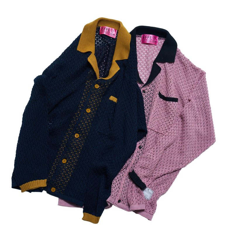 [2025 Spring] EFFECTEN / Net Knit Shirts