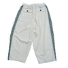 [2025 Spring] EFFECTEN / Flower Line Wide Tapered Pants