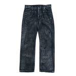 [2025 Spring] EFFECTEN / Rainbow Black Denim Pants