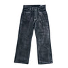 [2025 Spring] EFFECTEN / Rainbow Black Denim Pants