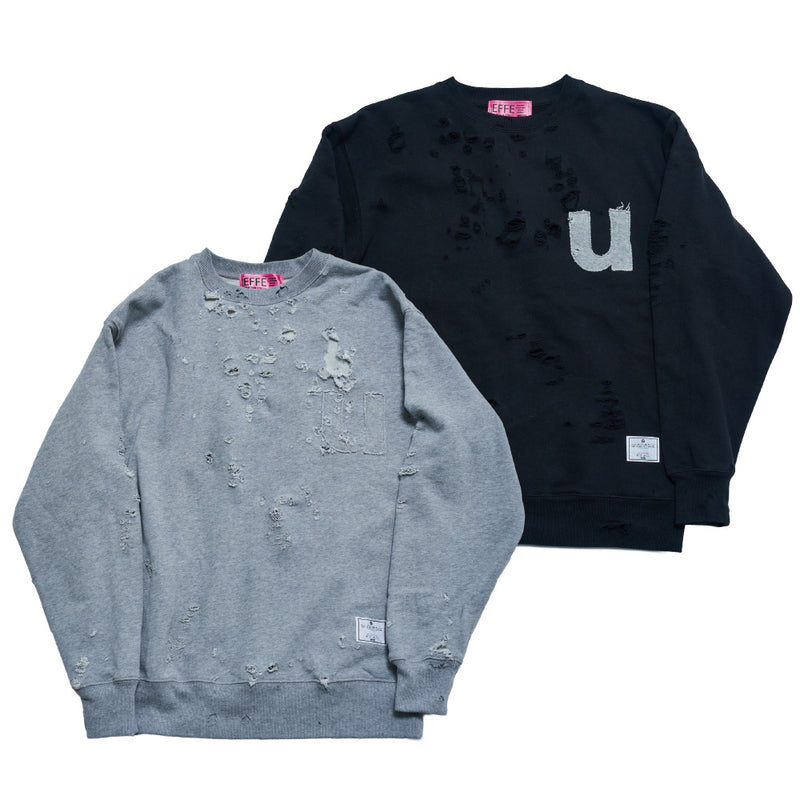 [2025 Spring] EFFECTEN / U Pacth Crust Sweat