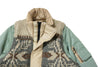 (Resale) elephant TRIBAL fabrics  / Hybrid Cowichan Blouson