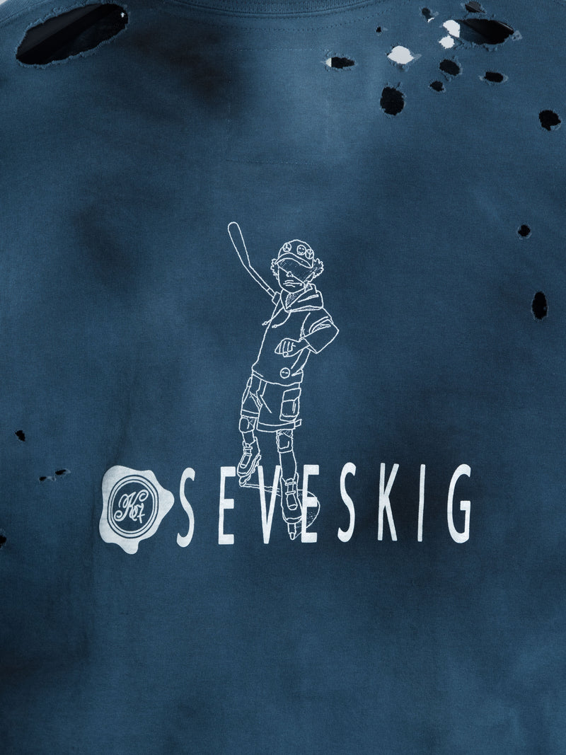 [2024aw] SEVESKIG / VINTAGE L/S TEE ver. "Ma"