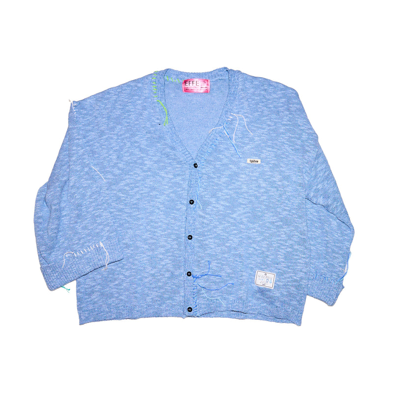 [YCF] EFFECTEN(エフェクテン) / Hand Stitch Volume Sleeve  Cardigan(YCF25-05,06)