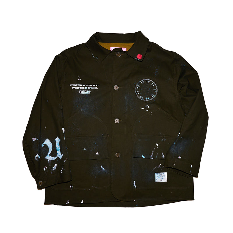 [YCF] EFFECTEN(エフェクテン) / Three Primary Colors Flower Military JKT(YCF25-23)