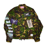 [YCF] EFFECTEN(エフェクテン) / Arm Shirring Camouflage Spray JKT(YCF25-04)