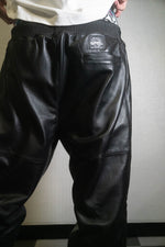 Rakugaki / Leather Reversible Truck Pants