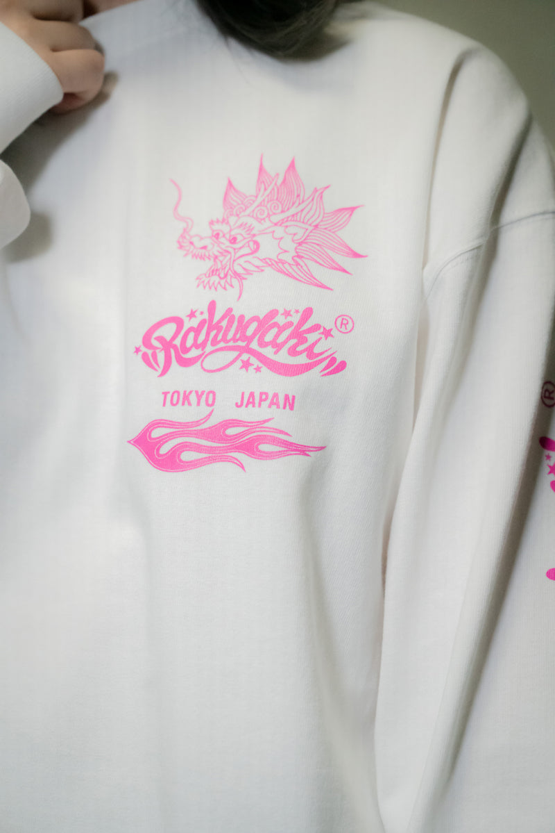 Rakugaki / Rakugaki Racing FIRE Long Sleeve T-Shirts