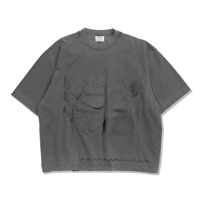 elephant TRIBAL fabrics  / "2025SS" 凸凹Flower T