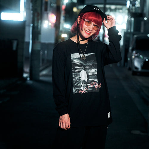 [limited item] 広瀬臣吾(SHE'S) produce "barb" / Trapped & Hooked L/S Tee