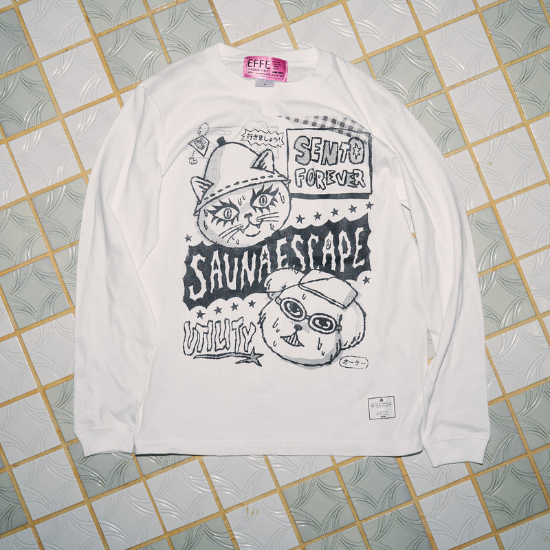 [limited] SAUNA ESCAPE / SAUNA ESCAPE L/S Tee