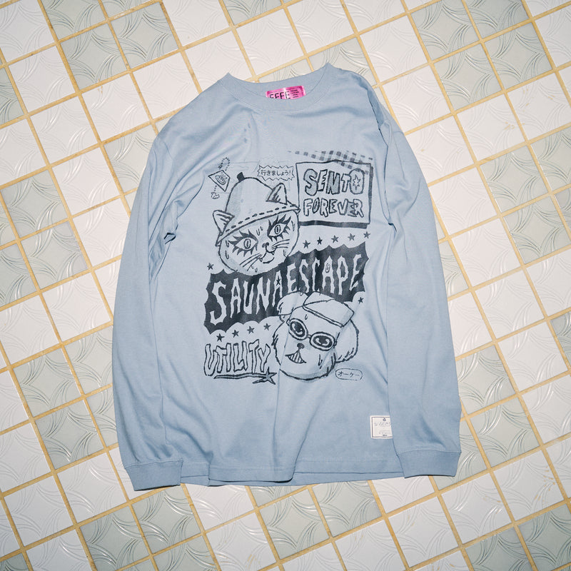 [limited] SAUNA ESCAPE / SAUNA ESCAPE L/S Tee