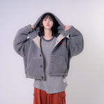 [2024 AW] EFFECTEN / Boa Hooded Short Jacket