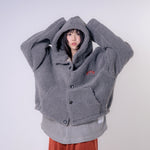 [2024 AW] EFFECTEN / Boa Hooded Short Jacket