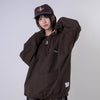 [2024 AW] EFFECTEN / Cross Fader Pullover Hoodie