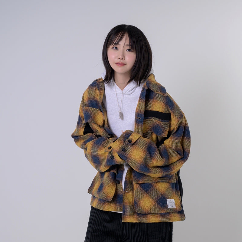 [2024 AW] EFFECTEN / Switching Check Field Jacket