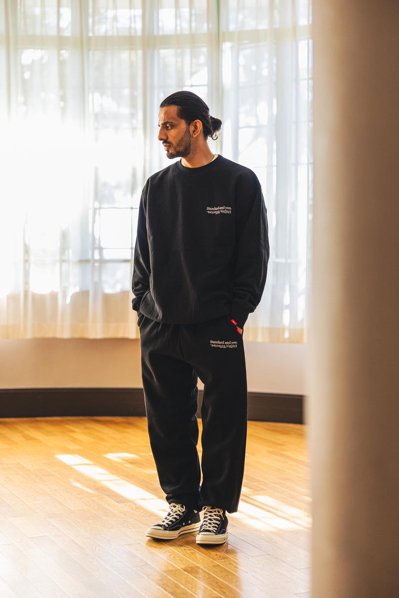 [2024 New Year Item予約アイテム] utility × SAY / SWEAT PANTS