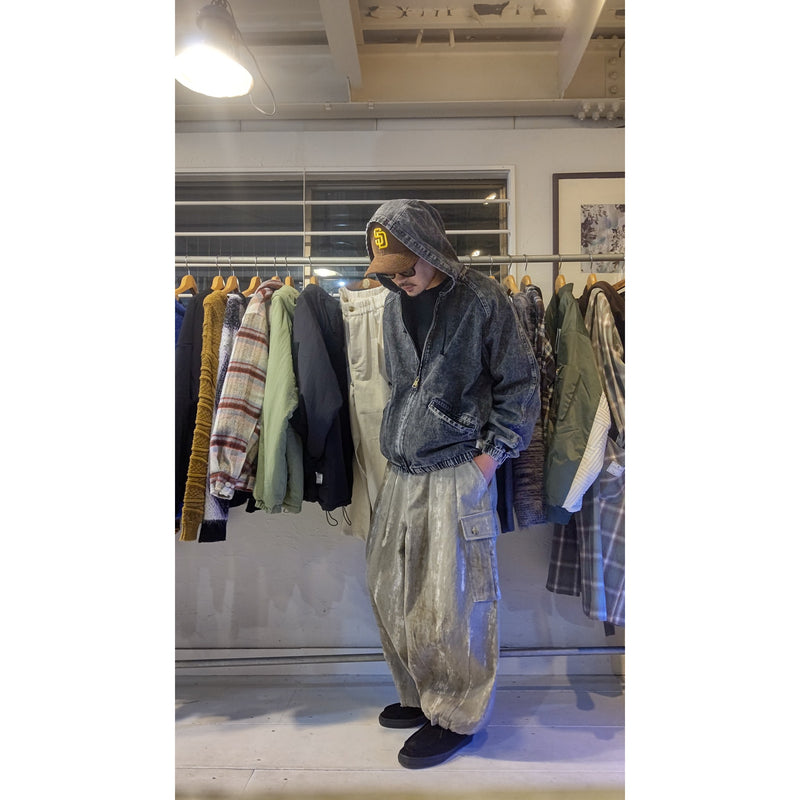 U-BY EFFECTEN (ユーバイエフェクテン) denim hooded jacket