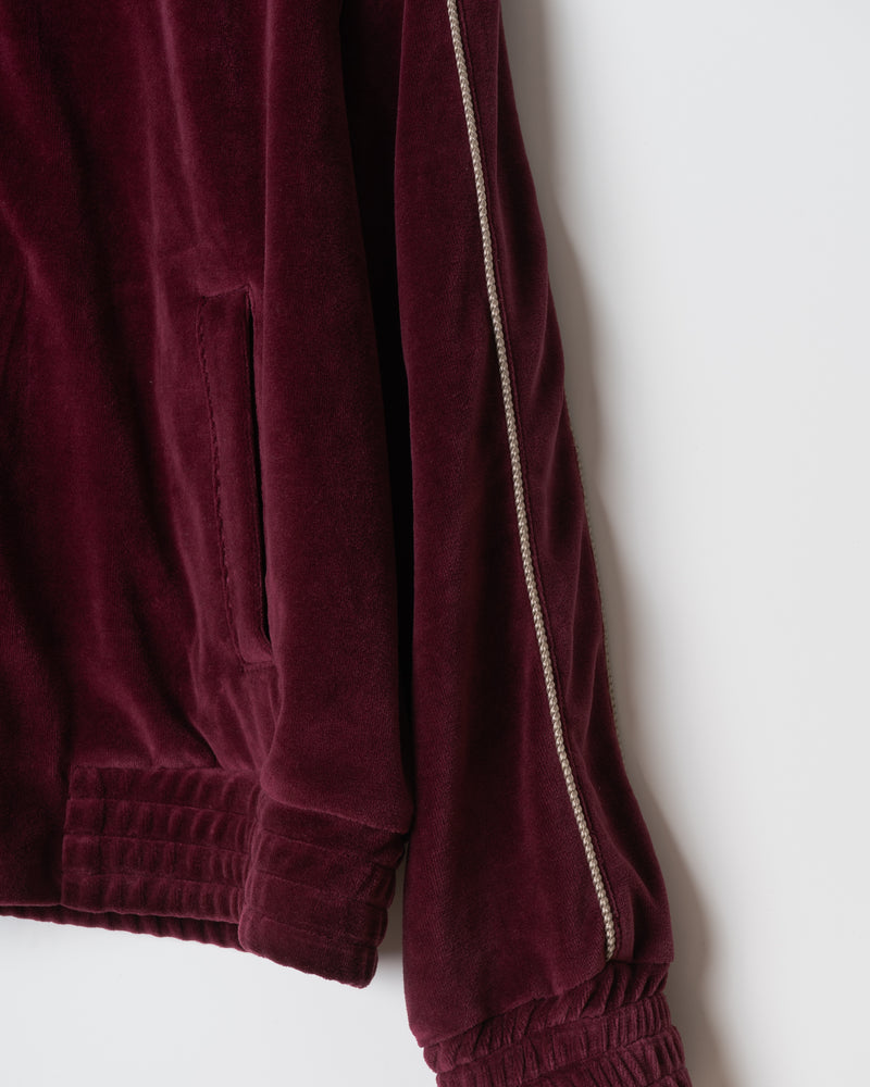 Name. / VELOUR TRACK JACKET