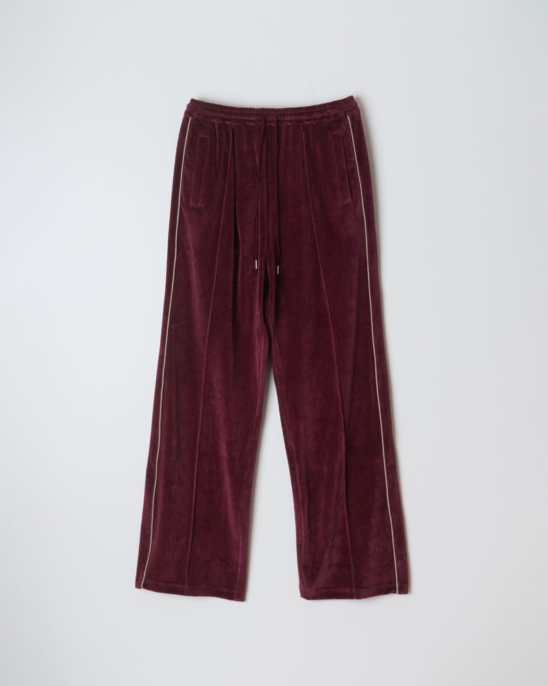 Name. / VELOUR TRACK PANTS