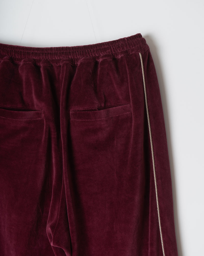 Name. / VELOUR TRACK PANTS