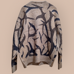 U-BY EFFECTEN (ユーバイエフェクテン) tribal camo cardigan