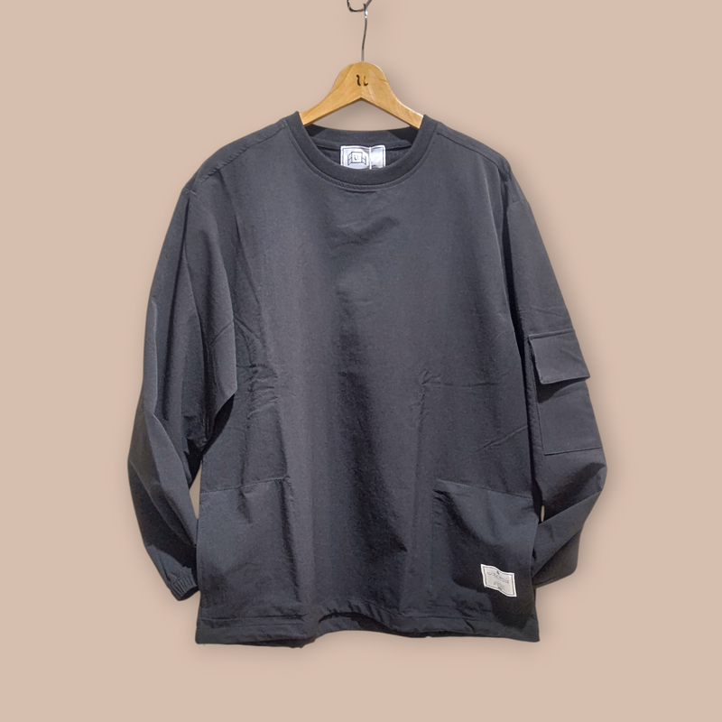 U-BY EFFECTEN (ユーバイエフェクテン) nylon pullover L/S