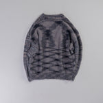 [2024 AW] EFFECTEN / Arch Logo Shaggy Knit