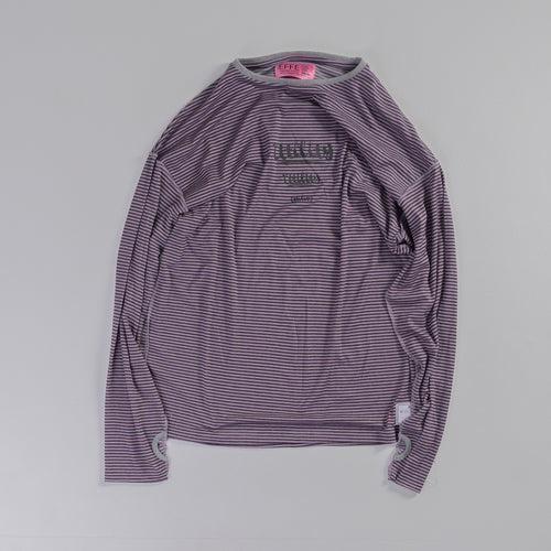 [2024 AW] EFFECTEN / Utility border L/S Tee