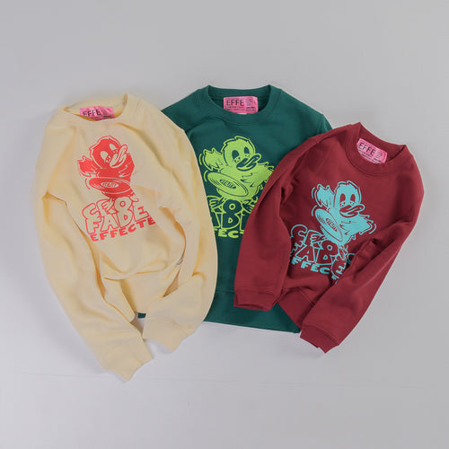 [2024 AW] EFFECTEN / Cross Fader Kids Sweat